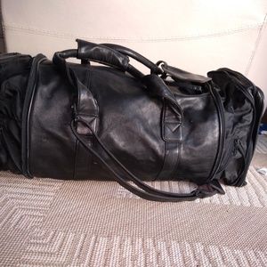 kluge leather duffle